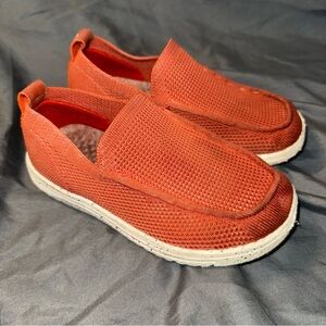 ITAZERO Pacato Slip-on Terra Cotta Loafer,‎ Boys Size 13, GUC